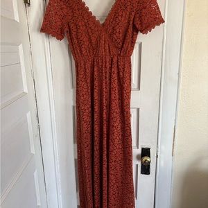 Baltic Born Brown Maxi Dress